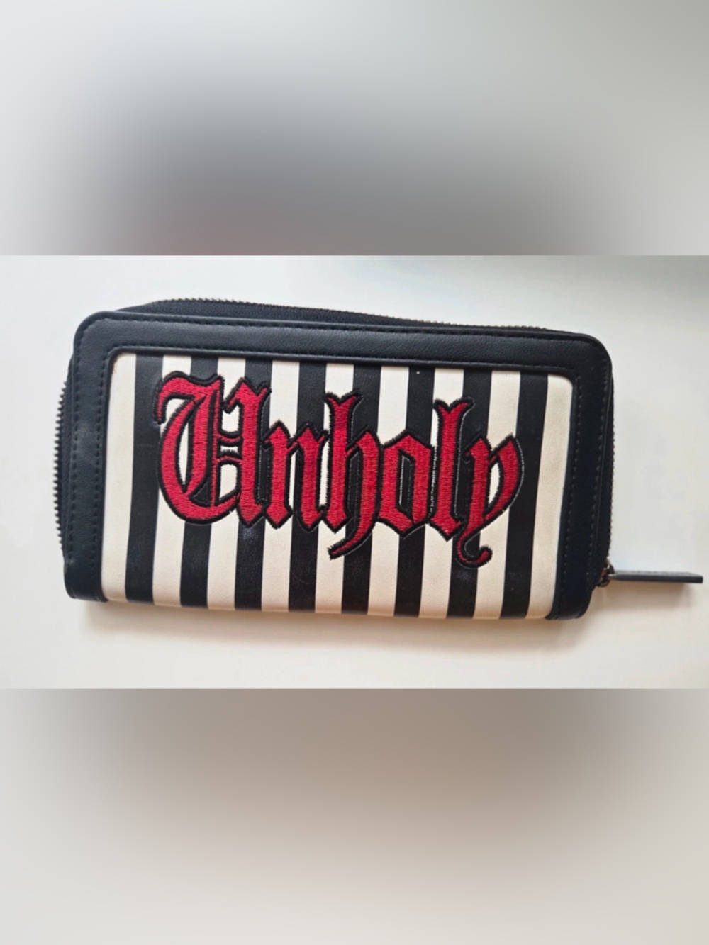 🖤BLACKCRAFT CULT RARE UNHOLY STRIPED WALLET🖤